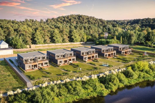 Išraiškingoje vietovėje ant Neries kranto formuojasi naujas gyvenamasis būstų kvartalas