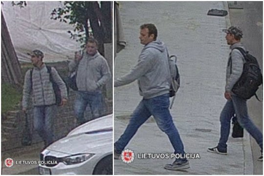 Vilniaus policija klausia gyventojų: „Gal jūs pažįstate šiuos vyrus?“