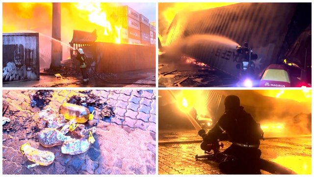 Rusai tęsia atakas į gyvenamuosius pastatus ir svarbius objektus: Odesoje – didžiuliai gaisrai