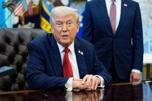 Prieš antrąjį sveikatos patikrinimą D. Trumpas pareiškė esąs puikios formos