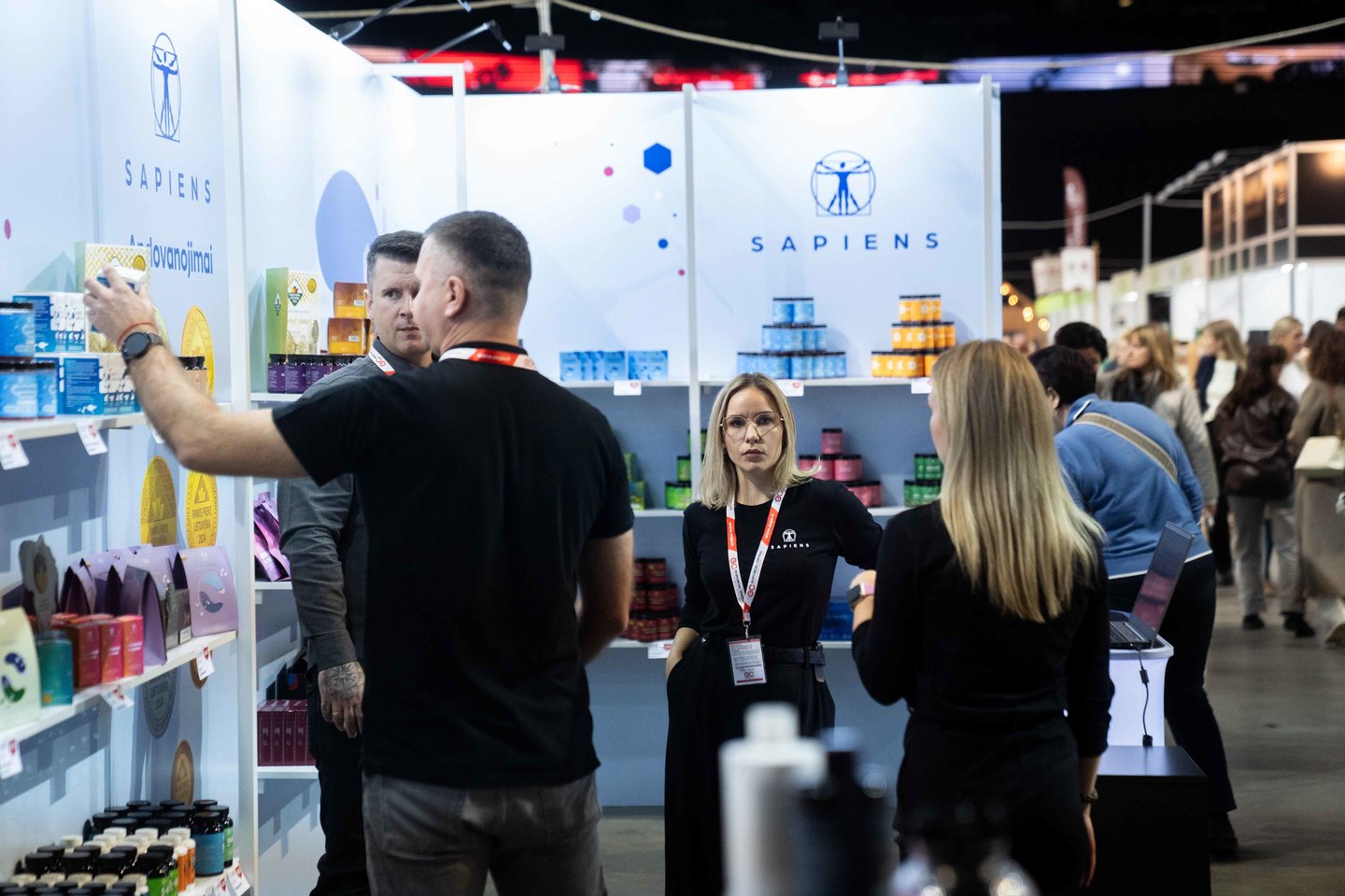 ​Spalio 10–12 dienomis, Kauno „Žalgirio“ arenoje vyksta paroda „Rinkis prekę lietuvišką 2025“.<br> G.Bitvinsko nuotr.