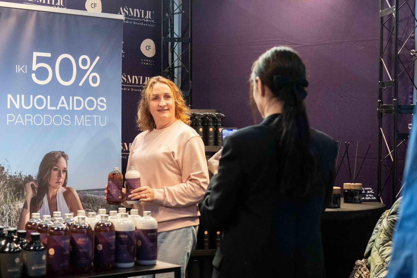 ​Spalio 10–12 dienomis, Kauno „Žalgirio“ arenoje vyksta paroda „Rinkis prekę lietuvišką 2025“.<br> G.Bitvinsko nuotr.