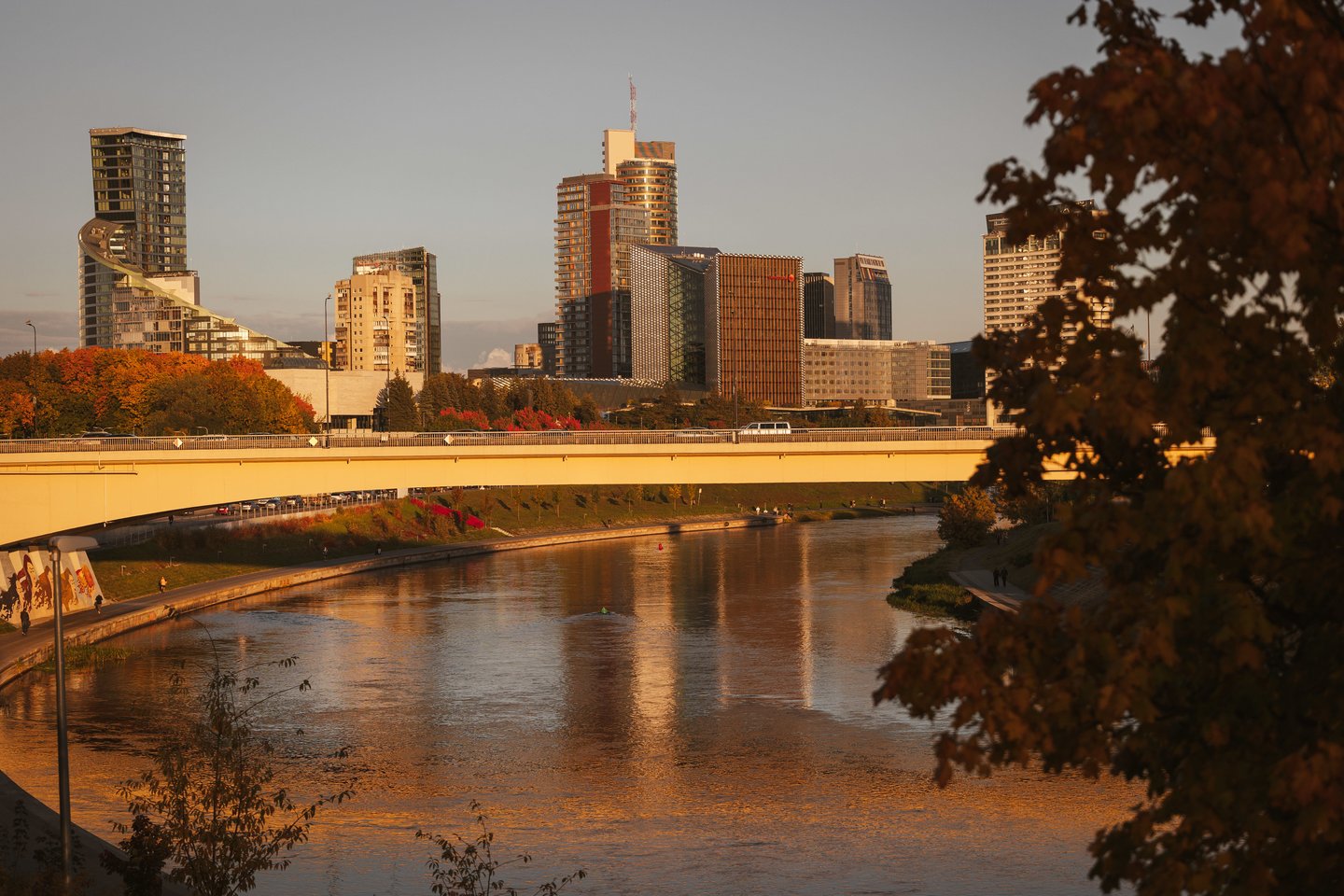 Auksinis ruduo Vilniuje. <br>A.Ufarto (ELTA) nuotr. 