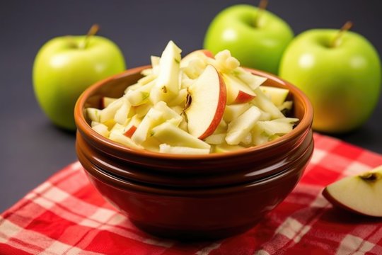 Rudens hitas: legendinis traškių salotų su obuoliais receptas 