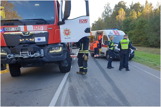 Kraupi avarija prie Šilutės: žuvo 2 moterys, sužeisti dar 8 žmonės, septyni iš jų – vaikai