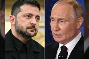 „Matome ir girdime, kad Rusija bijo“ – V. Zelenskis atskleidė pokalbio su D. Trumpu detales