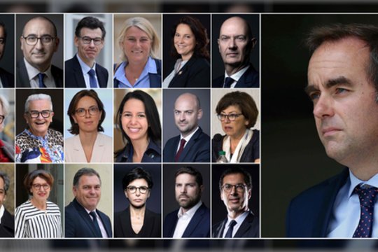 Prancūzijoje pristatyta nauja vyriausybė