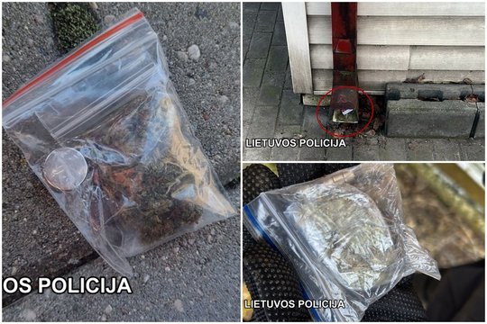 Klaipėdos policijos operacija: sudraskė nuo uostamiesčio iki sostinės iškleista kvaišalų platinimo tinklą