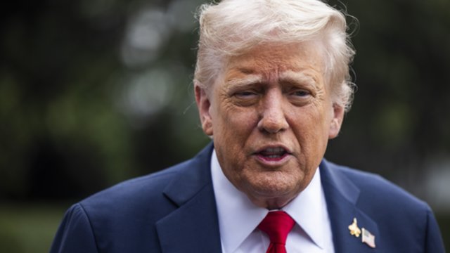 Apie karo pabaigą Gazos Ruože kalbėjęs D. Trumpas atsakė, ar paliaubų bus laikomasi: „Tai tęsiasi šimtmečius“