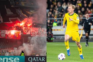 Lenkų sirgalių jūra Lietuvos rinktinės saugui įspūdžio nepaliko: „Visiškai neįdomūs“