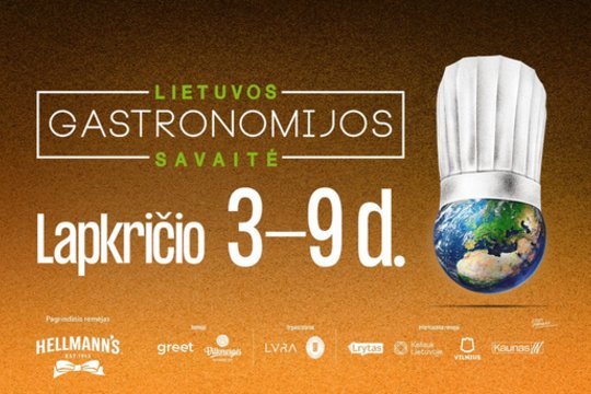 Gastronomijos savaitė: populiariausio restorano rinkimai 2025