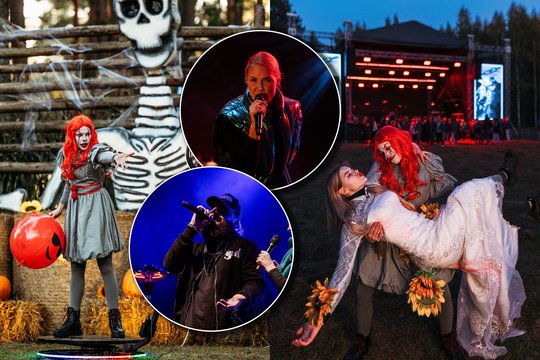 Lietuvoje atsidarė naujas Helovino parkas: gąsdinimai be gailesčio, o ant scenos – N. Bunkė ir Remis Retro