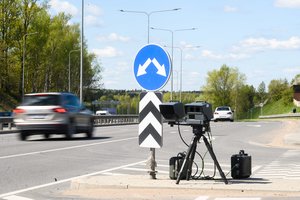 Kauno apskrities savaitės lakstūnas: greitį pasiekė ne itin įspūdingą, bet to vis tiek užteko, kad prarastų teises