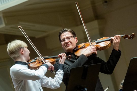 Vilniaus publika nusilenkė Arvo Pärtui ir žaviam estų orkestrui 