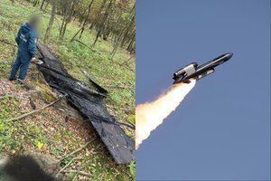 Rusija skelbia pirmąkart numušusi naująją Ukrainos raketą „FP-5 Flamingo“