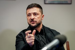 V. Zelenskis: paliaubos Gazos Ruože suteikia vilties Ukrainai