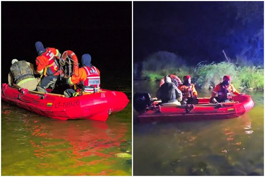 Sujudimas Kuršių mariose ties Rusnės sala – ant seklumos užplaukė dvi jachtos, ant kojų sukeltos tarnybos