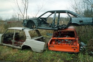 Klaipėdoje pavogtas automobilis „VW Passat“ kitą dieną jau rastas išardytas