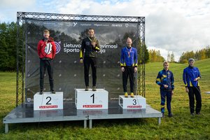 Lietuvos orientavimosi sporto čempionate rinktinės lyderių pergalės