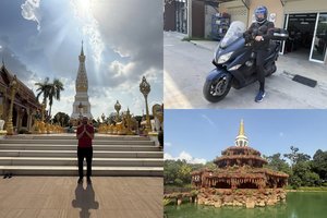 Tailandas be kurortų blizgesio: motociklu virš 4 tūkst. km čia įveikęs lietuvis papasakojo, ką pamatė