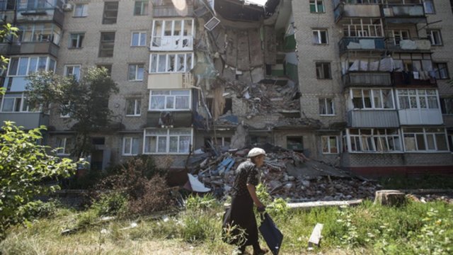 Okupuotose Ukrainos teritorijose rusai konfiskavo tūkstančius būstų: norintiems gyventi – speciali sąlyga