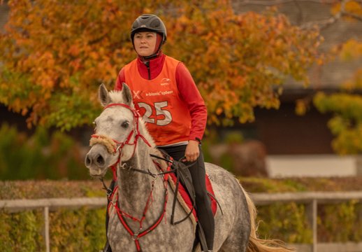 Ištvermės jojimo raitelė U. Zalieckienė Šamorine pagerino Lietuvos greičio rekordą