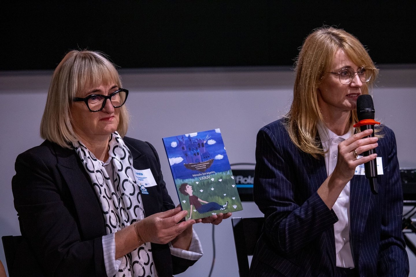 L. Mazalienė ir V. Lygnugarienė.<br> Pranešimo žiniasklaidai nuotr.