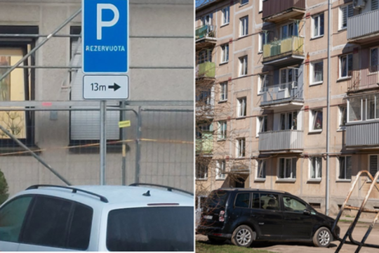 Gyventoja įpyko ant miesto savivaldybės: „Po darbo mašiną nors į butą neškis“