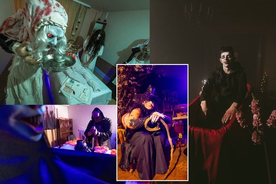 Pajūryje duris atvėrė neeilinis „Šmėklų dvaras“: šiurpina ne tik siaubo parku, bet ir patiekalais