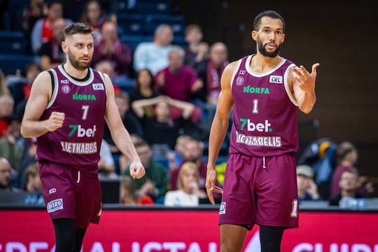 Net 19 taškų deficitą naikinęs „Lietkabelis“ pritrūko laiko – „ratiopharm“ lieka nepralaimėjusi Europos taurėje