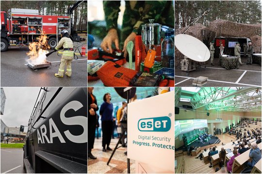 Konferencijos „Saugumo kodas“ parodų erdvėse – nuo technikos iki realių mokymų: ką pamatys lankytojai?