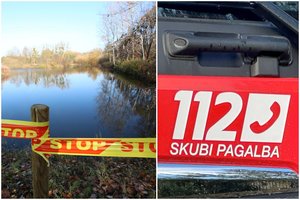Šiurpus radinys Kauno r. tvenkinyje – prireikė ugniagesių ir policijos