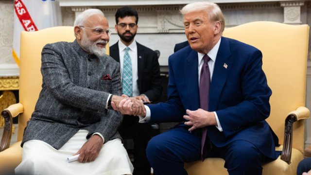 Indijos pažadas D. Trumpui: nuo to nukentės Rusija