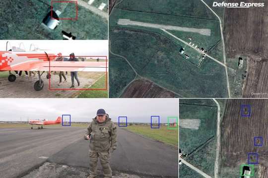 Propagandinis vaizdo siužetas atskleidė slaptos rusų oro bazės vietą