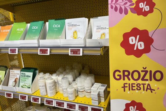 „Iki“ paskelbus masinį grožio prekių išpardavimą – pirkėjų antplūdis: didžiulės akcijos – net virš 1 tūkstančiui prekių