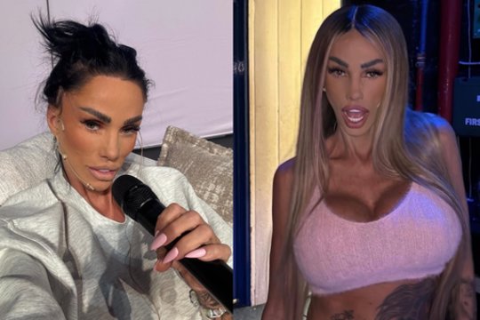 Katie Price šokiravo žiūrovus: ant scenos pareiškė, kad ją išprievartavo britų TV žvaigždė