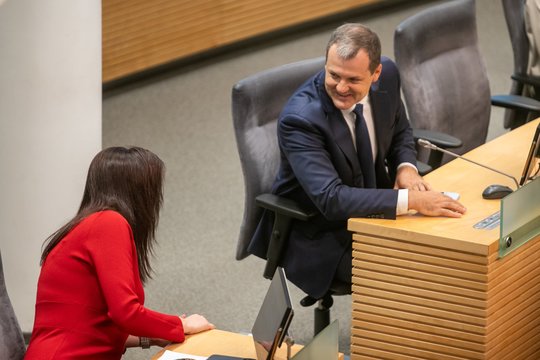 I. Ruginienė apie opozicijos rengiamą apkaltą G. Paluckui: norėčiau, kad gerbtume teisėsaugos procesą