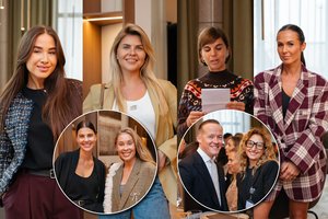 Būrys žinomų žmonių atvyko į ypatingus Magdalenos Sabalės surengtus pusryčius