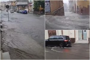 Turistų pamiltoje saloje – chaosas: gatvės virto upėmis, kelius užtvėrė ir nuošliaužos