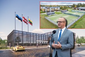 Teismas įsakė nugriauti, bet R. Malinauskas įpyko: „Teniso kortai Druskininkuose vis tiek bus“