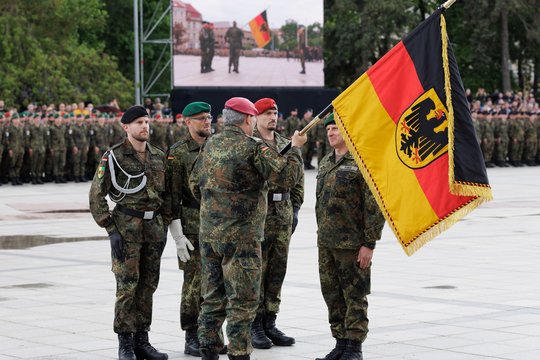 Generolas: Vokietijos brigada Lietuvoje įkurdinama visiškai laikantis grafiko