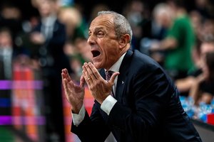 „Žalgirį“ patiesusį krepšinio profesorių supykdė išgirstas klausimas – žurnalistui rėžė atgal