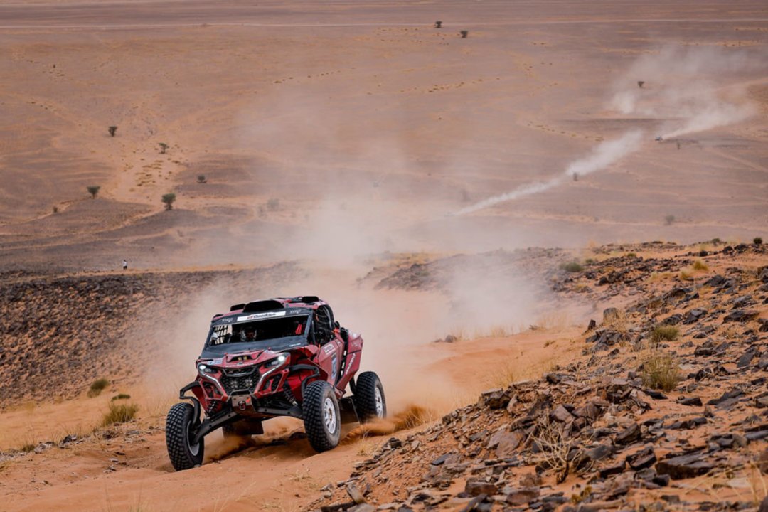 Mindaugas Sidabras ir Ernestas Česokas – per žingsnį nuo kelialapio į Dakaro ralį