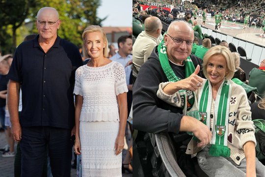 Krepšinio rungtynėse apsilankiusi Ž. Pinskuvienė stebino savo įvaizdžiu: tokios jos dar nematėte