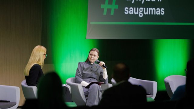 D. Šakalienė akcentuoja „Saugumo kodo" svarbą: tokie renginiai padeda atsilaikyti prieš Rusijos dezinformaciją