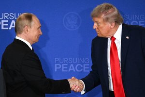 Žiniasklaida: V. Putinas išsigando, ekspertai ragina D. Trumpą nepasiduoti