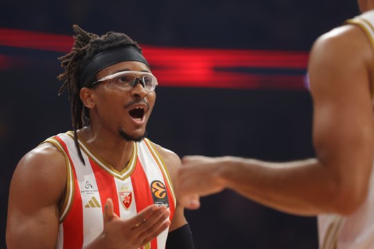 Po pergalės prieš žalgiriečius užsikūrę „Crvena zvezda“ nupūtė ir „Real“ ekipą