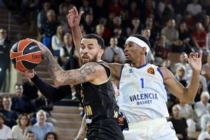 Triuškinantį pranašumą švaistę „Monaco“ namuose palaužė Valensijos krepšininkus