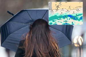 Šalį skalaujant lietui žada ir pirmąsias snaiges: skelbia, kuriame rajone kritulių bus mažiausiai