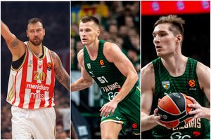 Eurolygos lietuviai: nevisagalis A. Butkevičius, gynyboje aręs D. Motiejūnas ir savęs nerandantys žalgiriečiai